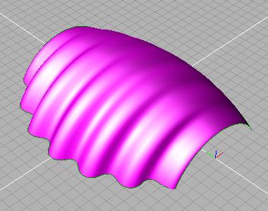 Step 3: Add more curves for a more precise surface 1. Select the Multisweep surface. 2.