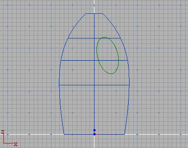 By default, the Trim tool trims in both directions. If you need to trim only one side of the surface, the curve must be inside the object as shown in the image above. 5.