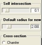 In the Modeling Tool panel, enter 15 in the Radius field and click Go to perform the new round operation. 4. Press the spacebar to toggle to Object mode.