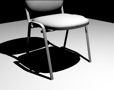 This kind of shadow works by pre-computing a depth map to determine where shadows are rendered.