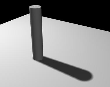 Even if you choose soft shadows, the edge of the shadows have the same thickness on the whole perimeter. In the real-world, shadow shape and behavior vary depending on the size of the light source.