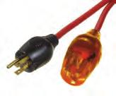 Lighted Single Outlet Will withstand 22 lbs. of pull pressure.
