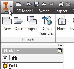 Project File An Inventor project file is