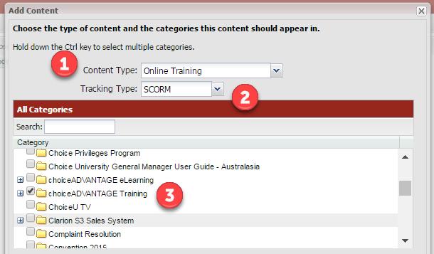 However Choice University prefers all online training packaged as SCORM 1.2. 6.