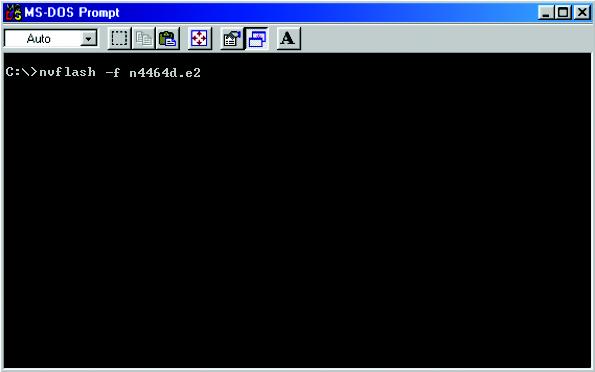 (This function only for Windows 98/98SE, If your OS is Windows 2000/ Windows ME/ Windows XP. Please use the bootable disk to MS-DOS mode.) 3.
