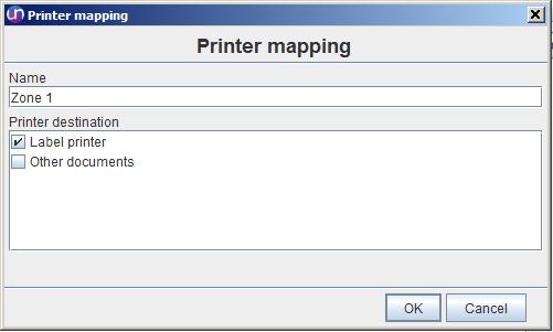 A printer mapping is an arbitrary name linked to one or more printer destinations. Name An arbitrary name for the printer mapping.