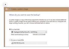 backup (system backup) Keeping Your Data Safe: Backing Up Your Data (cont.