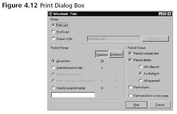 You can print in plain text,