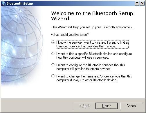 Introduction 1.3.3.2 Widcomm Bluetooth Devices Pairing Your Phone With Your Computer 1.