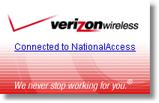 Using VZAccess Manager 30 and use it to launch any dial-up networking connection. See the section "Setting Your Preferences.