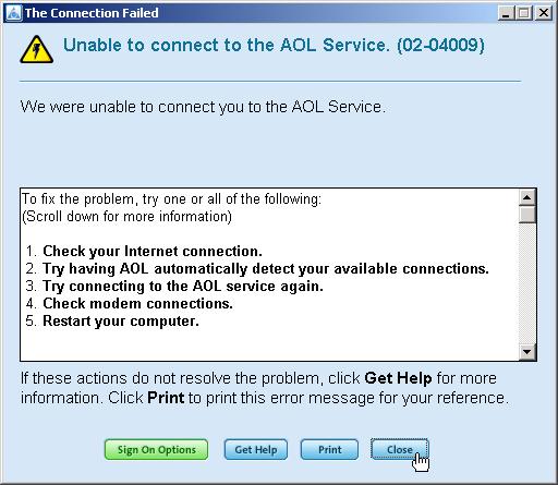 79 Verizon Wireless VZAccess Manager Using AOL Version 9 with your Mobile Office Connections To use AOL with the Verizon Wireless VZGlobal, BroadbandAccess or NationalAccess, select the desired