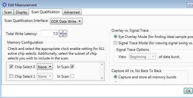 Using the DDR Setup Assistant 3 NOTE 10 For DDR Data Read or Write signals: g The DUT's Total Read/Write Latency value that you set up in the initial DDR setup is displayed.