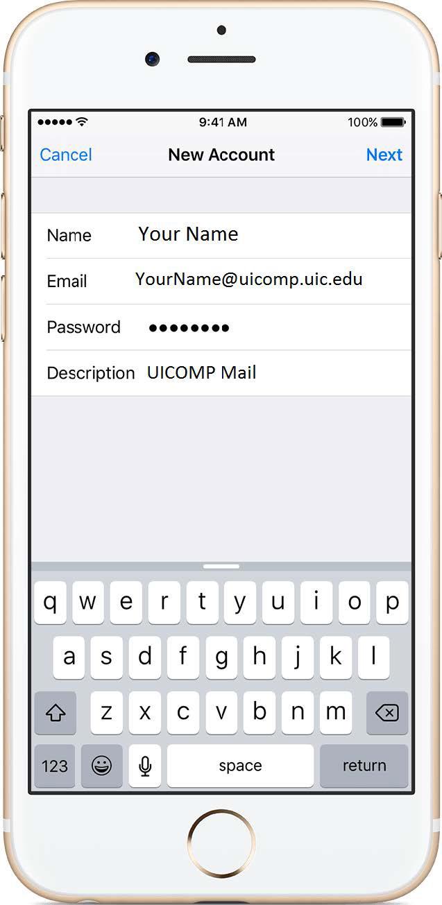 Mail will try to find the email settings and finish your account setup. If Mail finds your email settings, tap Done to complete your account setup.