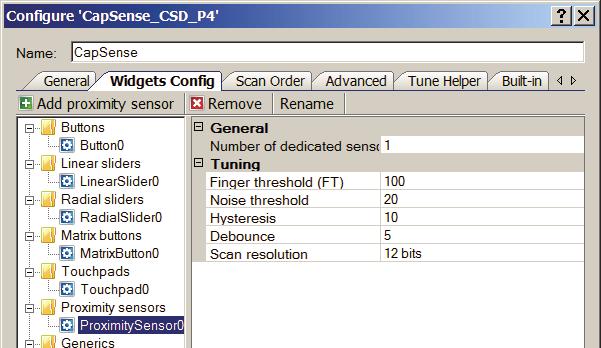 PSoC 4 Capacitive Sensing (CapSense CSD) General: Numbers of Sensors Column and Row Defines the number of columns and rows that form the touchpad. Valid range of values is [2 32].