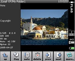 42 Chapter 6 Editing Your Images Viewing Information and EXIF Data 1. Tap more, and tap an image. 2.