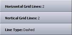 To set the number of horizontal or vertical grid lines, tap Horizontal Grid Lines/Vertical Grid Lines