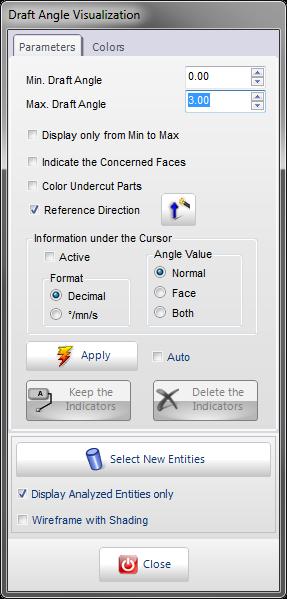 6 - Analyzing 6.3 - Analysis Tools Click on the Delete Indicators button to remove the corresponding indicators.