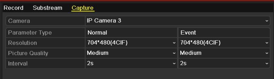 4) If the parameters can also be used to other channels, click Copy to copy the settings to other channels.