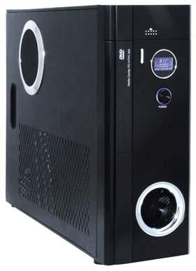 Home Theater PC Chassis Model: HTPC 300 BA & SA Color: Black & Silver Quick Installation Guide (U.S. & Canada Only) Version 1.