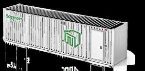 easy shipping 45 or greater (Non ISO) modules for maximum space and configurations