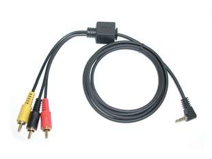 Chrysler/Dodge/Jeep vehicles AUDIO/VIDEO CABLES AV-3 audio / video cable - 3 FT.