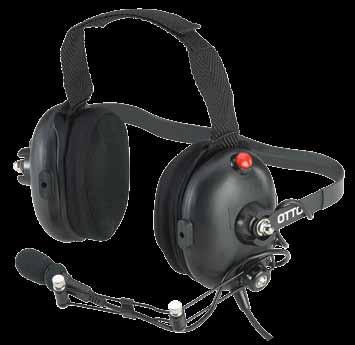 Headsets ClearTrak IS/ATEX Certified Heavy duty headset with certified noise reduction rating