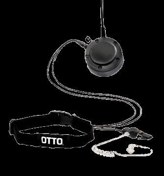 IS/ATEX Certified Professional Throat Microphone System Advanced microphone technology transmits even whispered commands