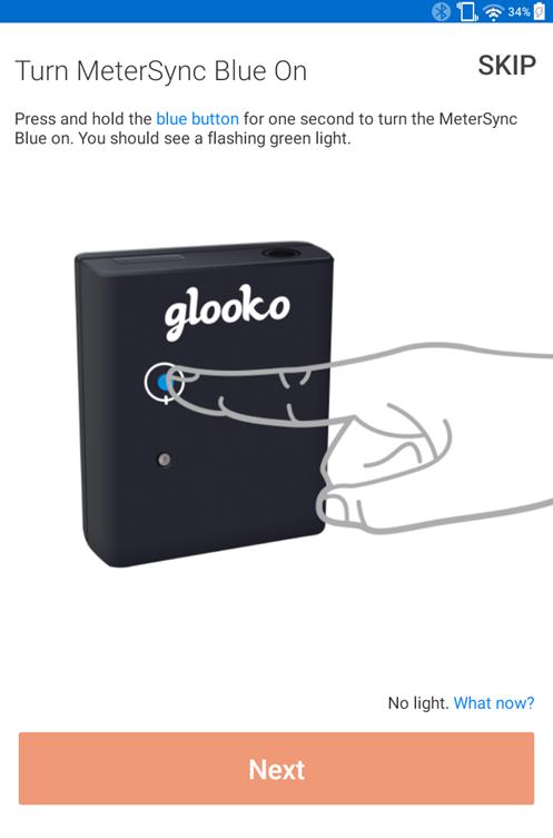 PAIRING A GLOOKO METERSYNC BLUE To sync a patient s glucose device to your Glooko Population Tracker, you will need to use either a Glooko MeterSync Blue or a variation of a USB OTG Cable.