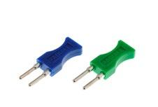 Short cut circuit Contact blocks Patch leads Solder cup - 12mm contact pitch