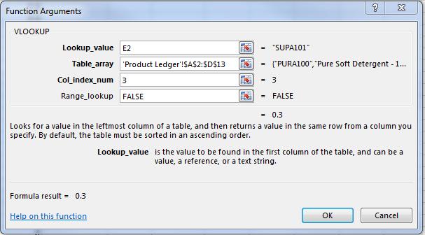 1-4 Use the fill handle to populate the rest of the column. Use the VLOOKUP function to determine the Product Price for each product in column J. 2.