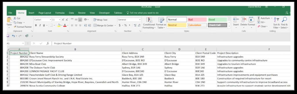 Using pivot tables in Excel (live exercise with data) In chapter four, we used B.C.