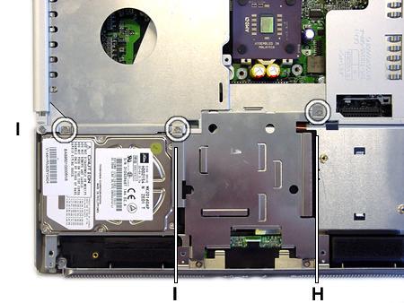 9. Hard Disk Drive and Charger Shield These instructions explain how to remove the hard disk drive and its