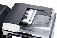 With the standard 100-Sheet Automatic Reversing Document Feeder (ARDF), users can scan up to 79 color or monochrome images per minute.