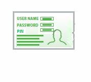 Authentication : Use Case for VPN Access Scenario 2 Two factor Authentication Employee opens the browser and enters the company website address Employee provides his