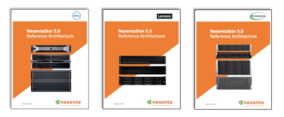 1.4 NexentaStor Reference Architecture and Appliances While the maturity, flexibility and cost-effectiveness of NexentaStor software-defined storage make it attractive for a broad set of Enterprise