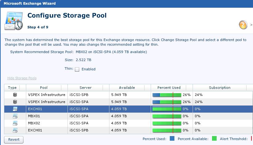 Chapter 4: Solution Implementation Figure 15. Select the storage pool 12. Click Next. 13. Specify the host access for this deployment, as shown in Figure 16.