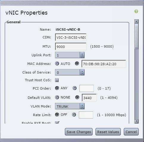 8. In the Host Ethernet Interfaces section, click Add to create a new vnic. 9.