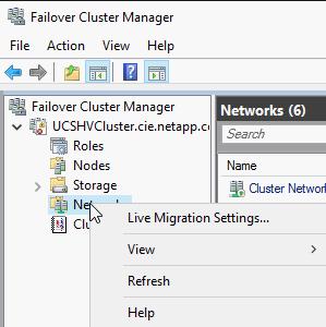 Verify that there is only one checkbox selected next to the network to be used for live migration, named LM. Click Apply, then click OK.
