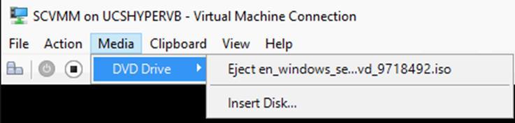 Start the virtual machine. Install Windows 2016. 16. Assign each of the servers you have created an IP address on the mgmt network.