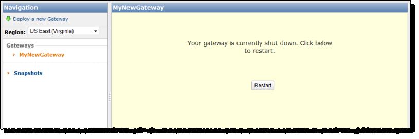 Managing Gateway Updates Using the AWS Storage Gateway Console AWS Storage Gateway periodically deploys important updates and patches to your gateway that must be applied.