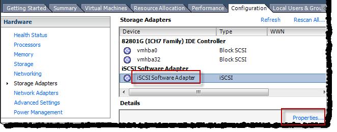 Appendix B: Configuring a VMware ESXi Host 4.
