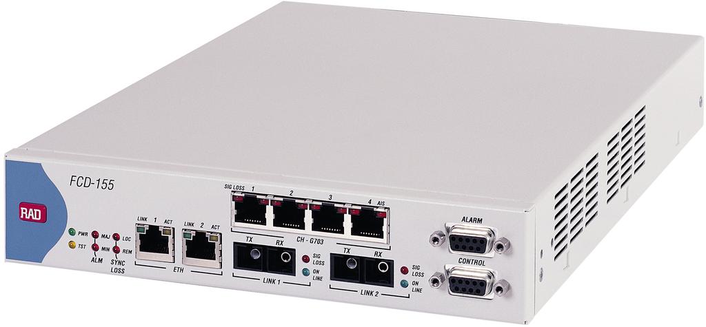FEATURES SDH/SONET terminal multiplexer for grooming LAN and legacy traffic (TDM) over SDH/SONET networks Demarcation point between the carrier and the customer networks GFP (G.7041), LAPS (X.