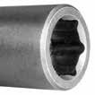 socket types Impact Sockets Industrial grade impact sockets are available in a wide range of lengths and wall thicknesses, and with single or double hex openings.