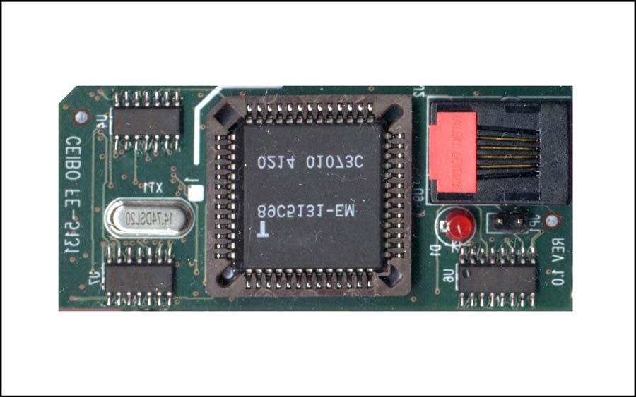 CEIBO FE-5131A Development System Development System for Atmel AT89C5131A Microcontrollers FEATURES Emulates AT89C5131/AT89C5131A with 6/12 Clocks/Cycle 31K Code Memory Software Trace Real-Time