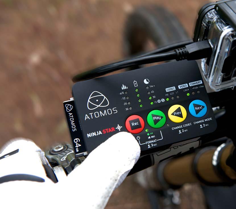 The Atomos Ninja Star is amazing! Rodney Charters ASC CSC NZCS NO MORE 30min BARRIER! Recording straight out from the sensor means no more 29.59 minute record limits on your internal recordings.