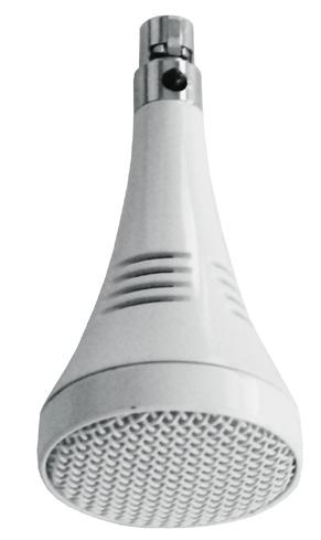 Installation PHYSICAL CHARACTERISTICS Microphone Array Dimensions (Excluding Cables and Mounting) Length: 3.3 in (8.38 cm) Diameter: 1.5 in (3.