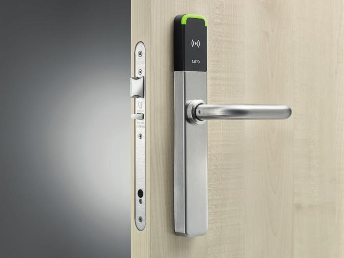 NETWORKED ELECTRONIC ESCUTCHEONS XS4 ONE FOR EUROPEAN MORTISE LOCKS - The SALTO XS4 ONE is the evolution of the Original model with a built-in, totally new reader available in two colours.
