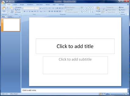 The specific version of PowerPoint covered in this tutorial is 2010. Earlier versions may not be compatible with this tutorial due to the use of the Ribbon user interface.