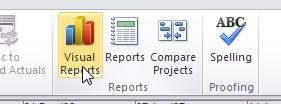 Page 103 - Project 2010 Foundation Level Visual Reports This allows you to take the data from within a Microsoft project, format that