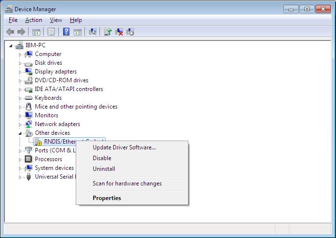 Under Devices and Printers, select Device Manager to open the Device Manager window. Figure 17.